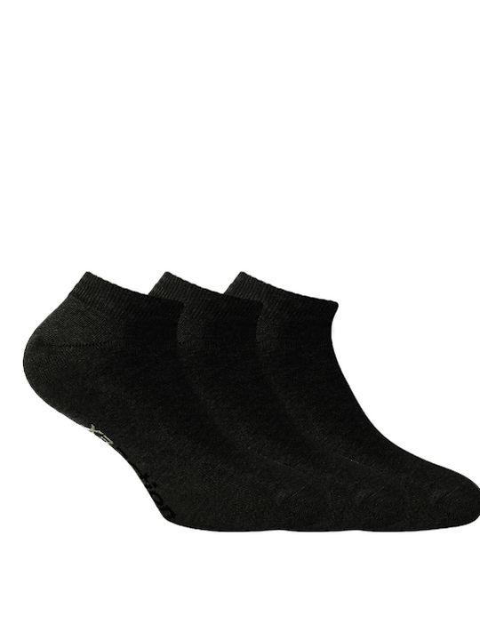 Walk Ανδρικές Κάλτσες Black 3Pack