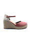 Women's Platform Espadrilles Pink