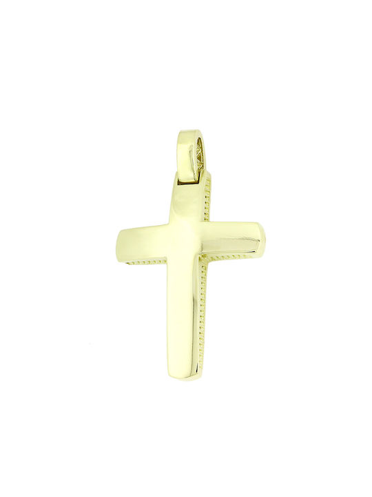 Men's Gold Cross 14K