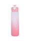 Tpster Water Bottle Plastic 1000ml Pink