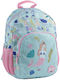 Miquelrious School Bag Backpack Elementary, Elementary Multicolour 12Liters