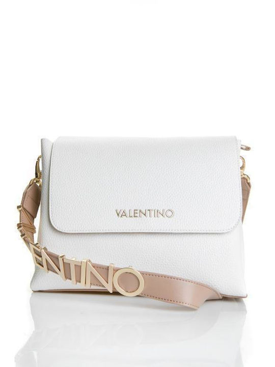 Valentino Bags Γυναικεία Τσάντα Ώμου Εκρού