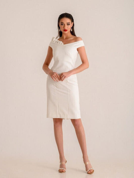 Derpouli Summer Midi Dress for Wedding / Christ...