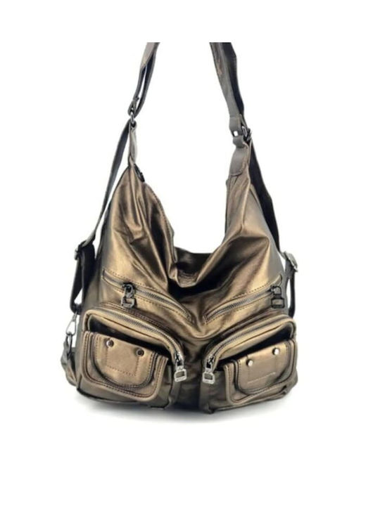 Mega Bag Women's Bag Backpack Gold