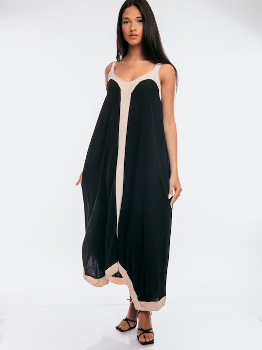 Dress Up Maxi Rochie Negru