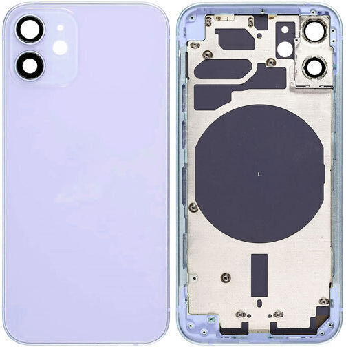 Καπάκι Μπαταρίας Back Housing Πίσω Μωβ για Apple iPhone 12 Mini