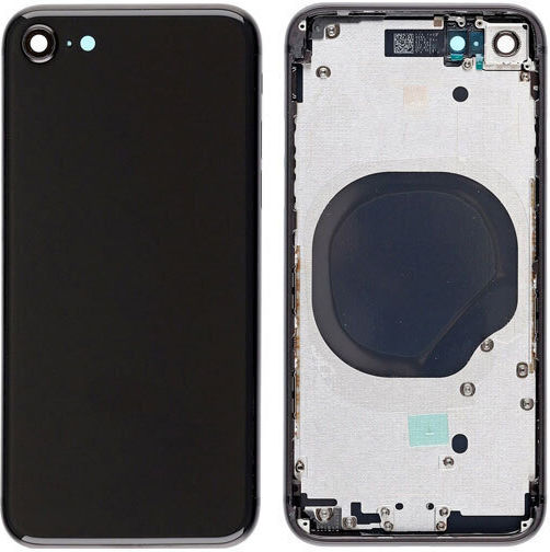 Κапак за замяна на батерията Back Housing Заден Черен за Apple iPhone SE 2020