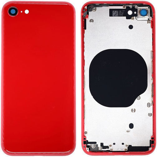 Battery Cover Back Housing Rear Red for iPhone SE 2020