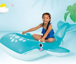 Intex Children's Inflatable Ride On for the Sea with Handles Light Blue 168cm.