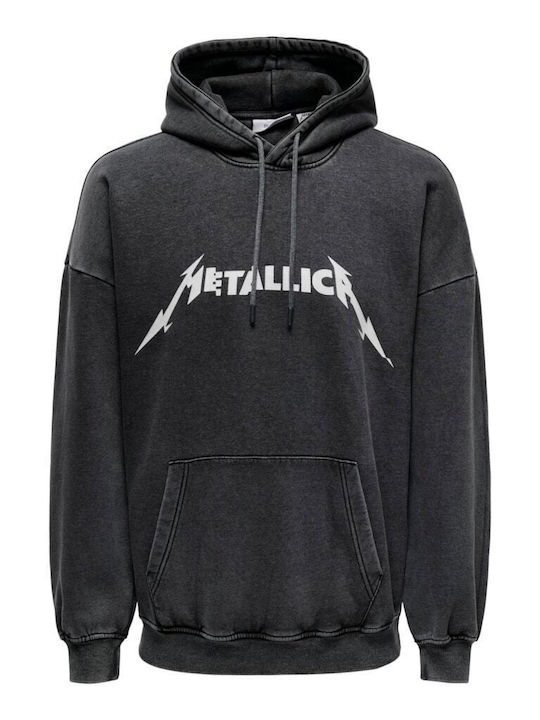 Only & Sons Sweatshirt Metallica Gray