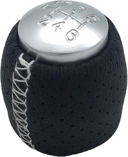 Leather Luxe Shift Knob for Alfa Romeo Brera / Spider Renault Spider White