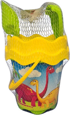 Martin Toys Beach Bucket Set with Accessories 17cm 4pcs