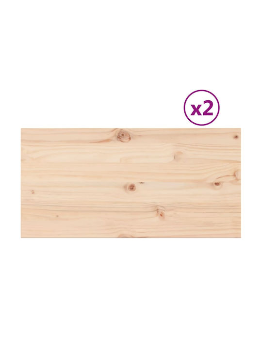 vidaXL Rectangular Table Surface made of Solid ...