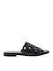 Sandale Casual Damă Din Piele Negre