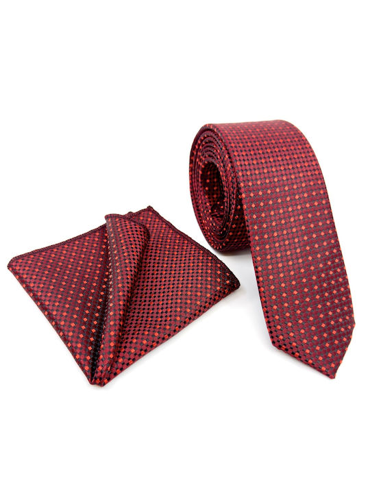 Legend Accessories Men's Tie in Red Color