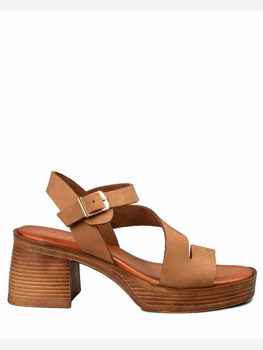 Zakro Collection Women's Sandals Tabac Brown