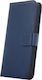 TelForceOne Back Cover Piele Albastru marin (Redmi Note 13 Pro 4G / Poco M6 Pro 4G )