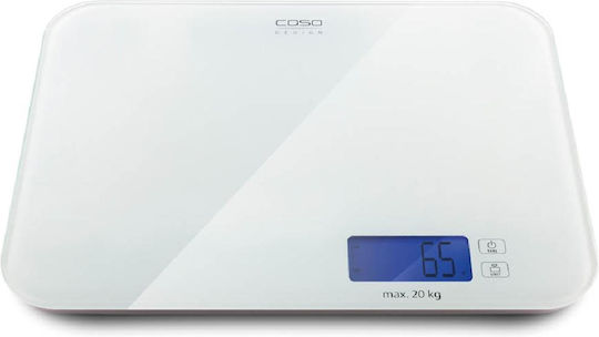 Caso Ψηφιακή Ζυγαριά Κουζίνας έως 20kg Λευκή