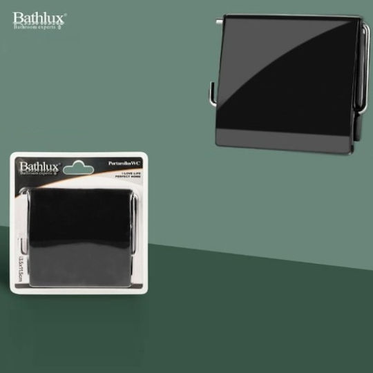 Bathlux Papierhalter Schwarz