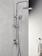 Tema Shower Column with Bronze Bathtub Mixer