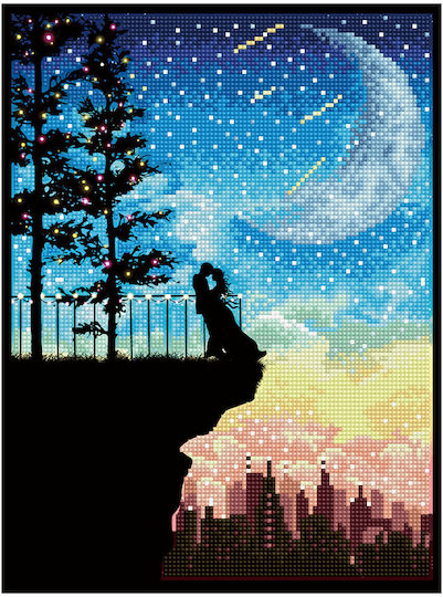 Diamond Dotz Blister Καμβάς Diamond Painting Κιτ 40x40cm