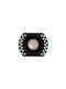 VK Lighting Round Recessed Spot Black 10.6x10.6cm. 1pcs