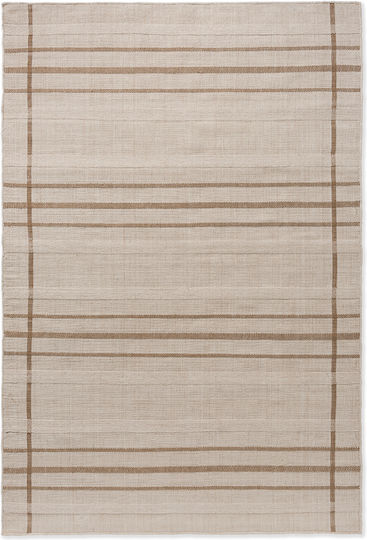 Brink & Campman Zona Line Lucrat manual Covor De exterior Rectangular Sesame