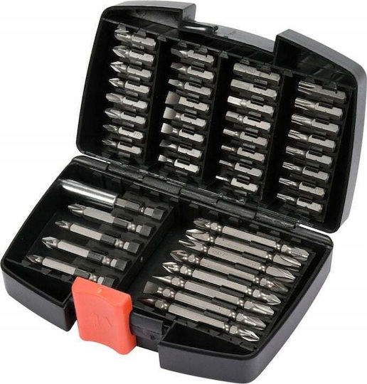 Yato Set 45 Schraubendreher-Bits Quadrat / Stern / Torx / Kreuz