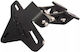 Gref Innovation Foldable Motorcycle License Plate Holder