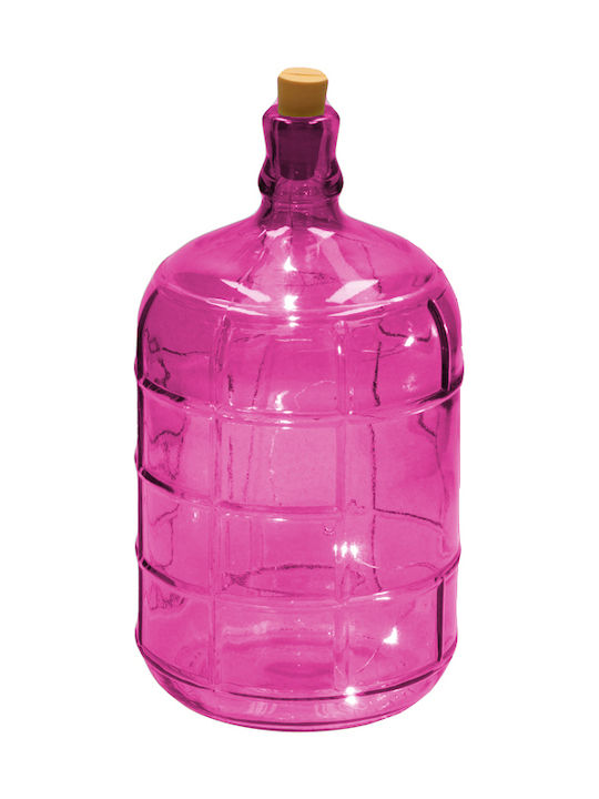 Arti Casa Dekorative Lampe Flasche Fuchsie