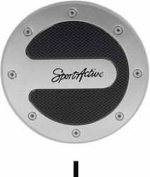 Autoline Car Protective Stickers Aluminum "I" for Car Gas Cap 1pcs