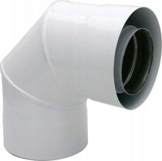 SpiroFlex Επιτοίχιος Εξαεριστήρας Μπάνιου 100mm Λευκός