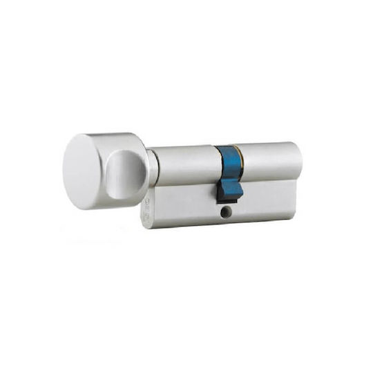 Arte Cilindru de Încuietoare 90mm (50-40) cu Mâner și 3 Chei Argintiu