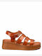 Γυναικεία Σανδάλια Flatforms Ταμπά