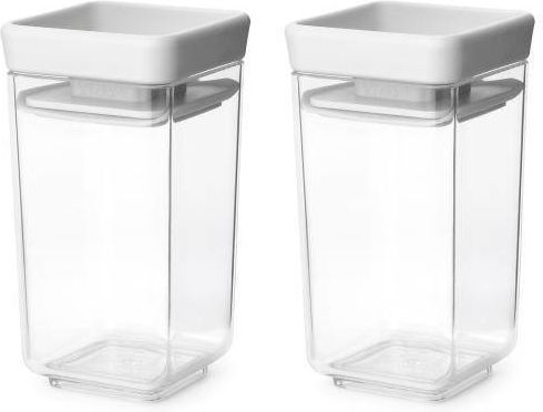 Brabantia Vază Utilizare Generală Cu Capac Plastic Gri 150ml 1 Bucată