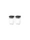 Brabantia Vase General Use with Lid Plastic Gray 150ml