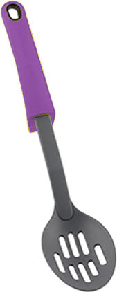 Alpina Appliances Shallow Slotted Spoon Plastic Purple