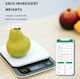 Aoke Digital Kitchen Scale White