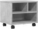Stand with Casters Printer Base with Grey Wheels Dog. 41x32x34,5 cm 840614