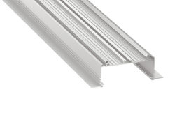 Lumines În aer liber Profil de aluminiu pentru banda LED cu Transparent Capac 100x11.7x2.9cm