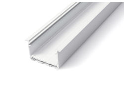 Lumines În aer liber Profil de aluminiu pentru banda LED cu Transparent Capac 100x5.1x3cm