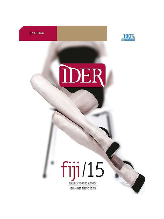 IDER Fiji Women's Pantyhose 15 Den # Tropical Floral