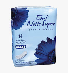 Emi Notte Super Damenbinde 14 Stück Nacht - Blau