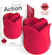 Action Mini Δονητής 7cm Ροζ