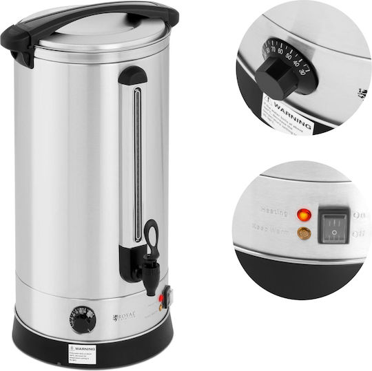 Royal Catering Ceainic profesional pentru băuturi cu capacitatea de 23.5lt 2.5kW