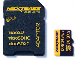 NextBase SDXC 128GB Clasa 10 U3 V30 cu adaptor