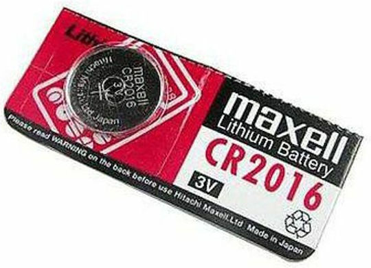 Maxell Hologram Batterien Lithium für Uhren CR2016 3V 5Stück