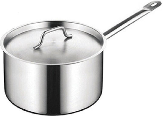 GTSA Capac Inoxidabilă Oală Profesională Cu Capacitatea 850ml cu Diametru 12cm și Înălțime 7.5cm.
