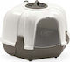 Barry King Cat Toilet Closed for Corner Brown L54 x W38.5 x H38cm