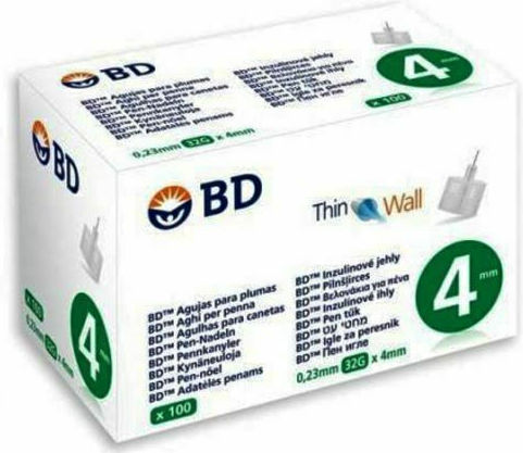 BD Micro-fine Insulin 32G 100Stück
